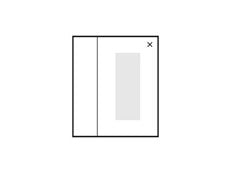 ST MICHEL DANTE PLUS MIRROR CABINET WHITE 750MM