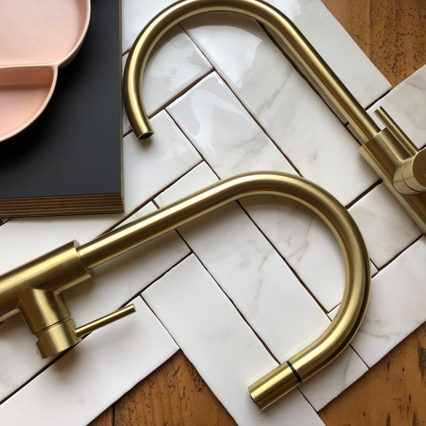 VODA STORM GOOSENECK SINK MIXER COLD START - 5 COLOURS