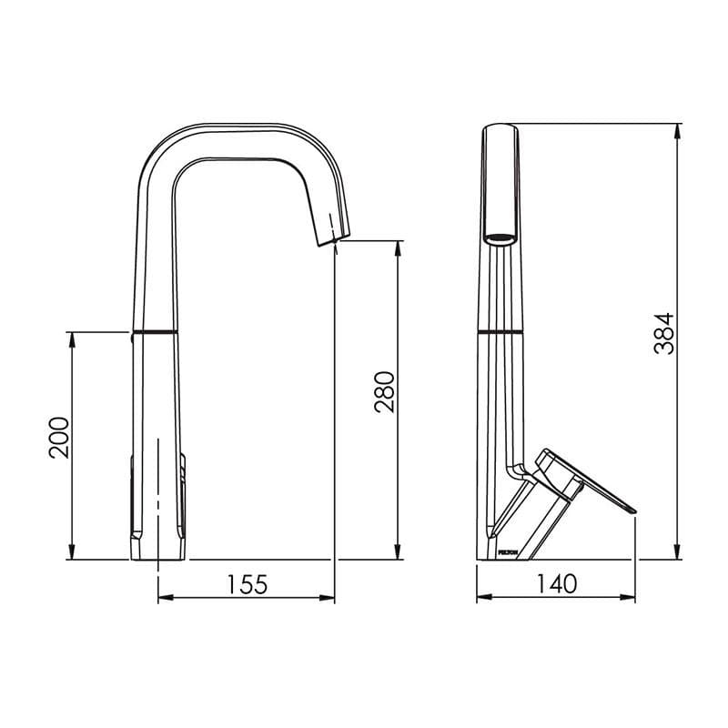 FELTON AXISS SINK MIXER - 3 COLOURS