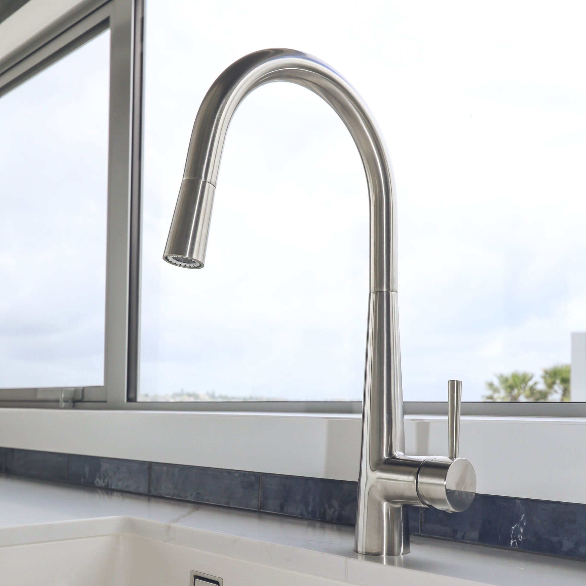 GREENS GALIANO PULLOUT SINK MIXER RANGE