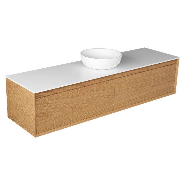 EDGE LARGO 1800 SIDE X SIDE WALL HUNG VANITY - 6 COLOURS