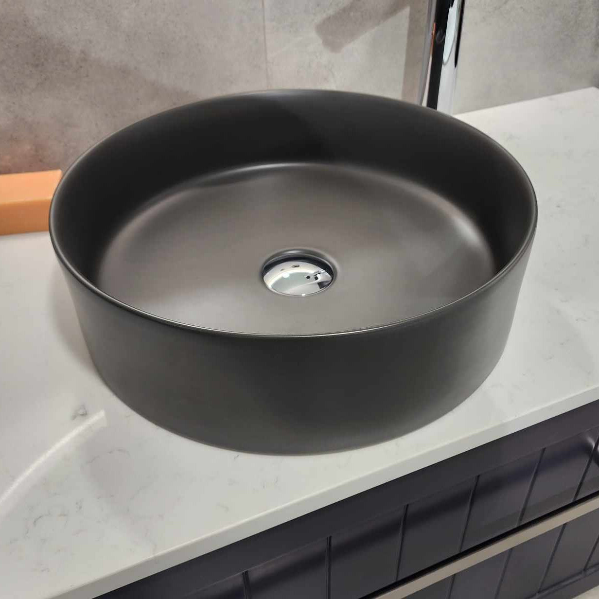CODE PURE ROUND CERAMIC BASIN 400MM