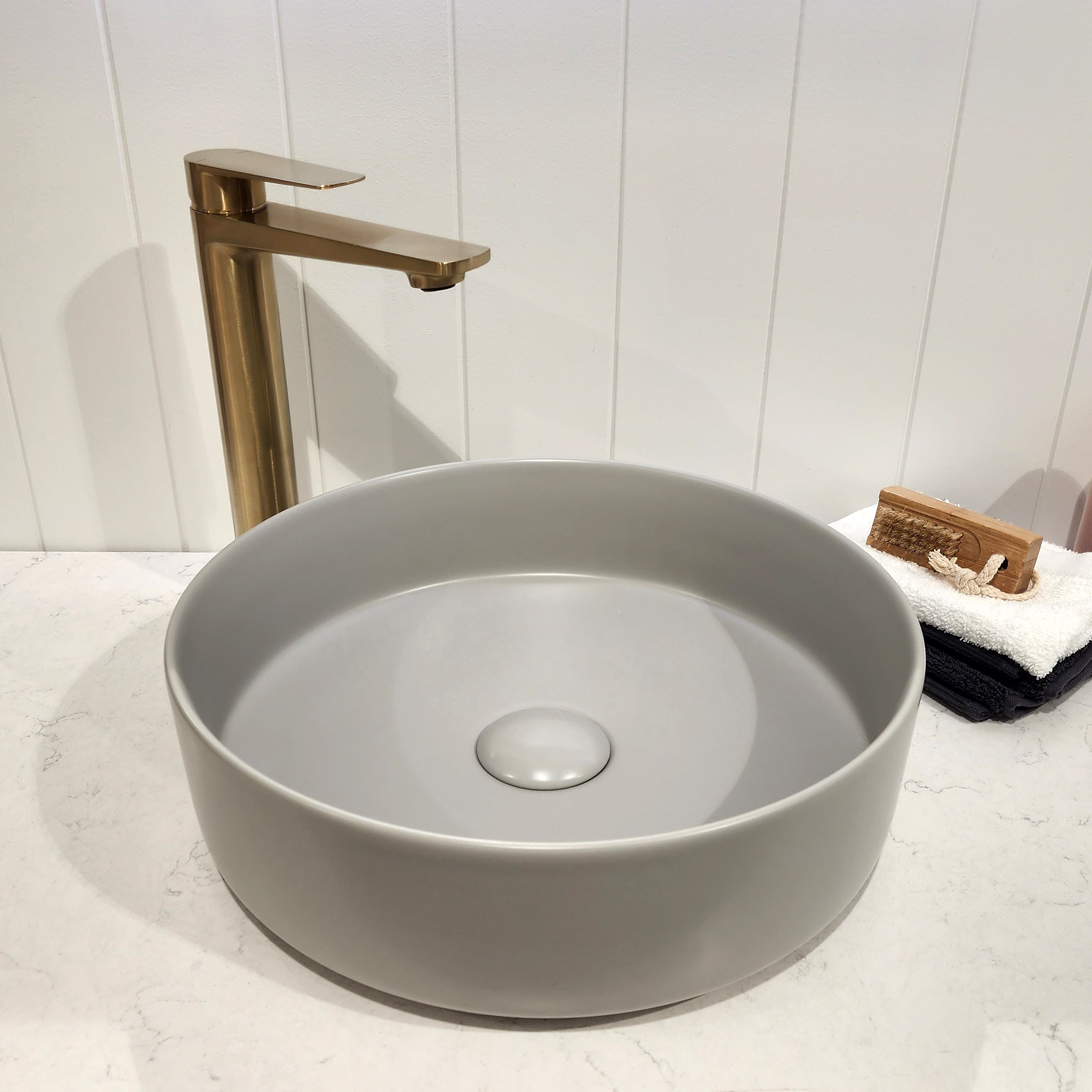 CODE PURE ROUND CERAMIC BASIN 360MM