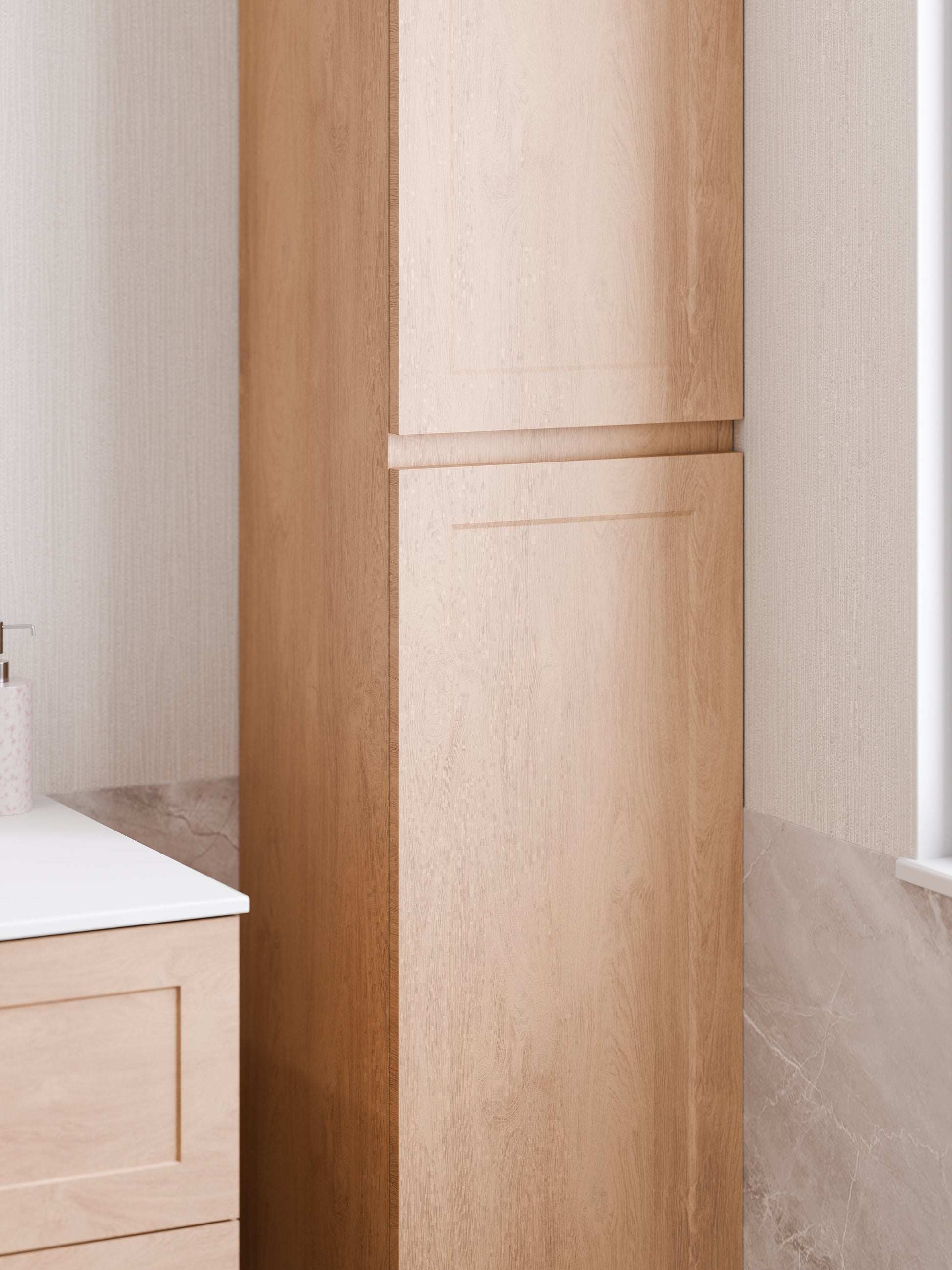 Lineare Tall Bathroom Cabinet | Loft Front