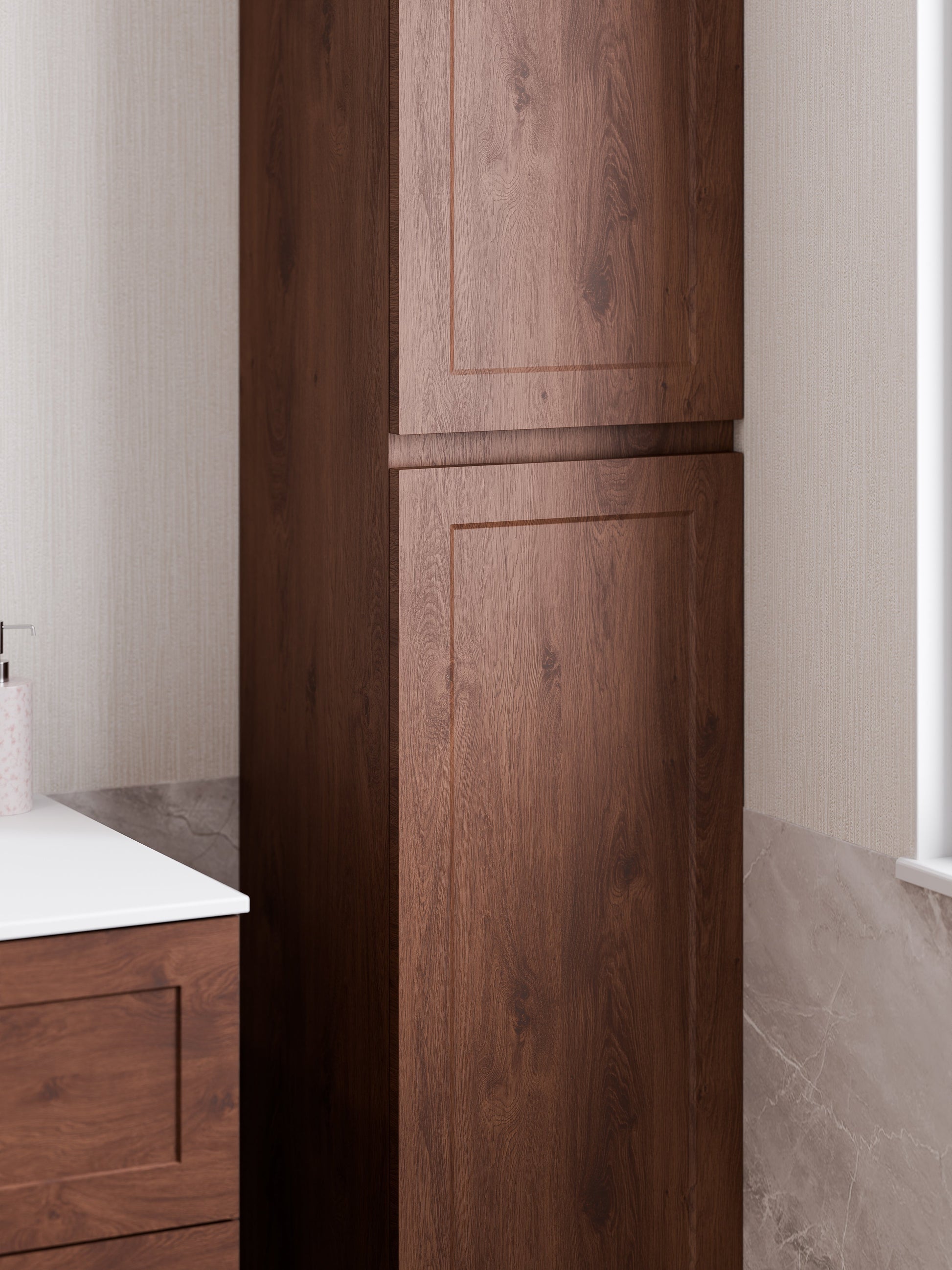 Lineare Tall Bathroom Cabinet | Loft Front