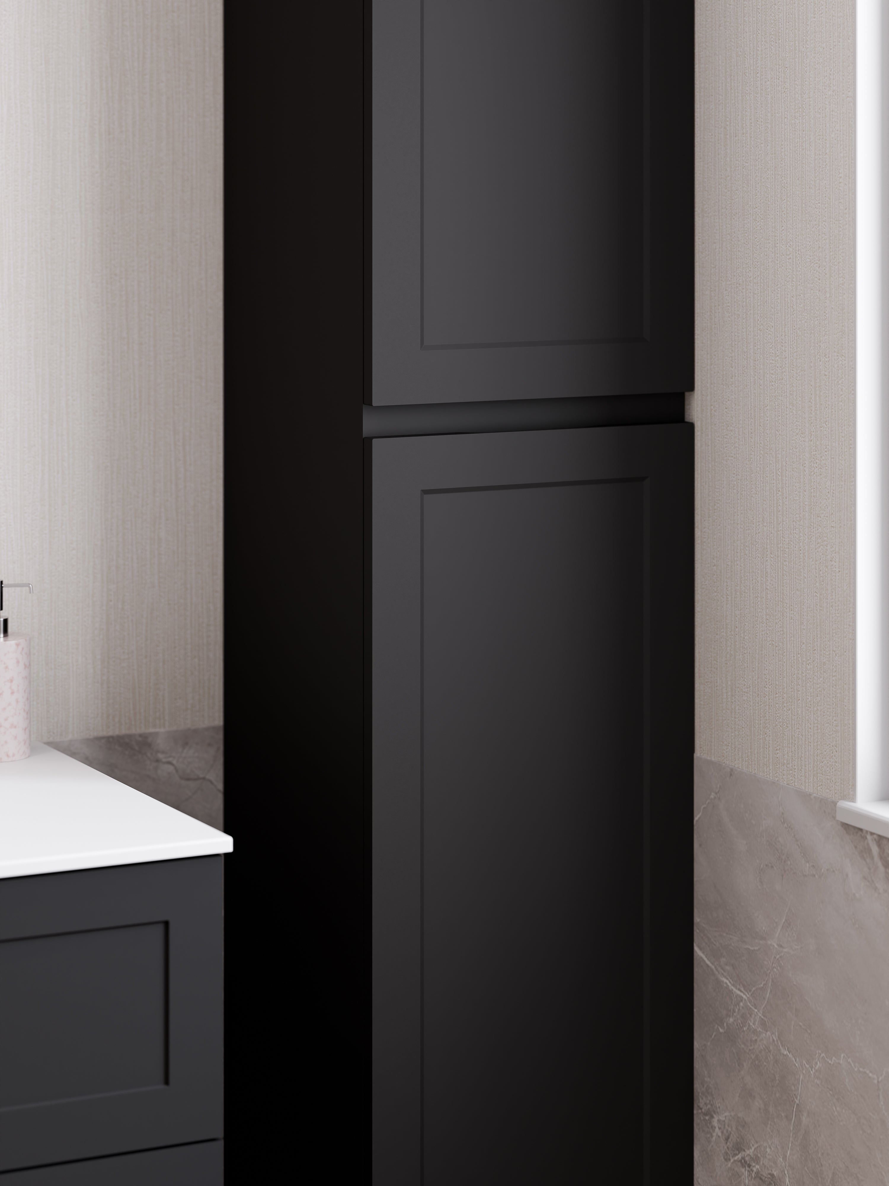 Lineare Tall Bathroom Cabinet | Loft Front