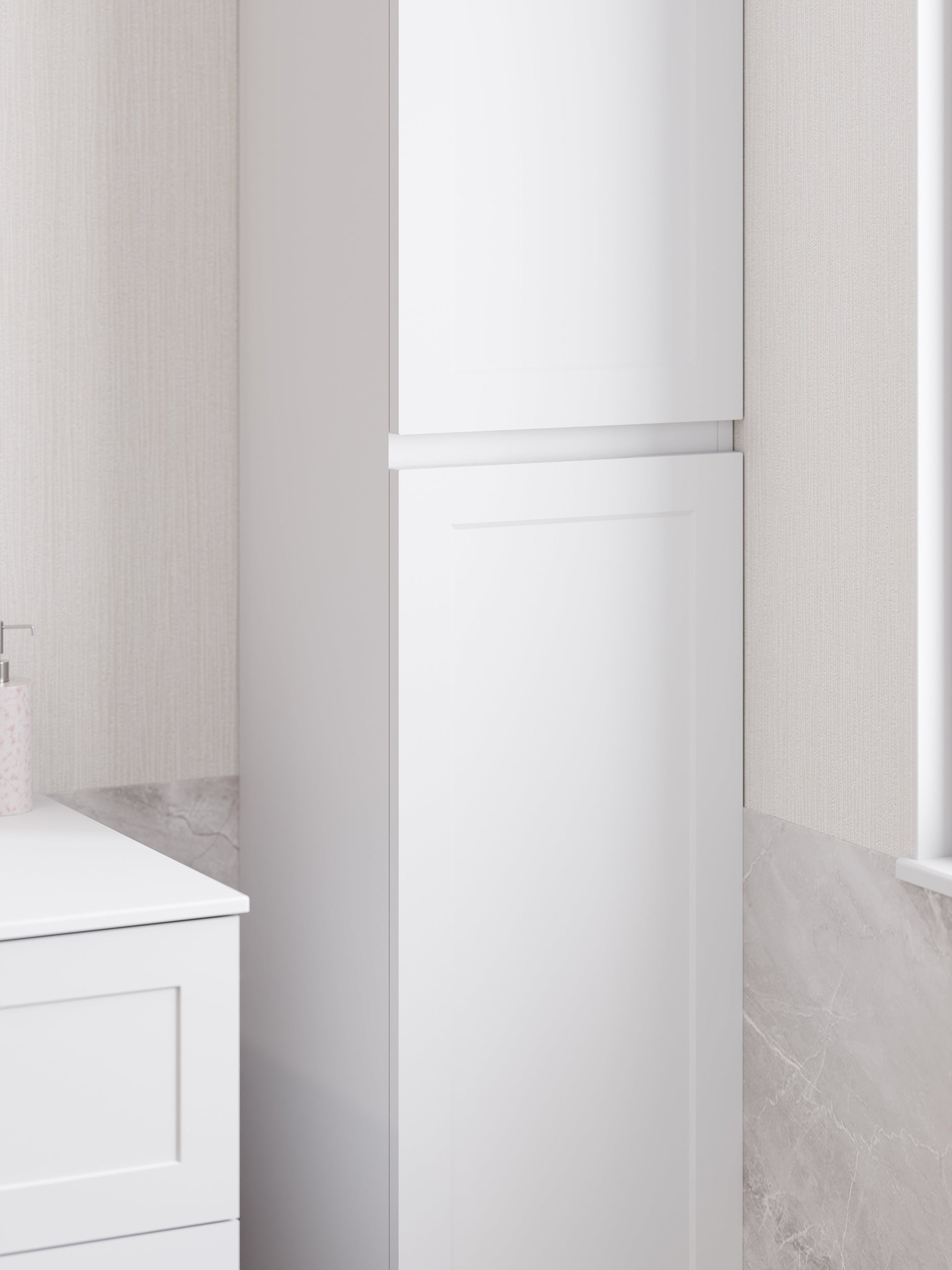Lineare Tall Bathroom Cabinet | Loft Front