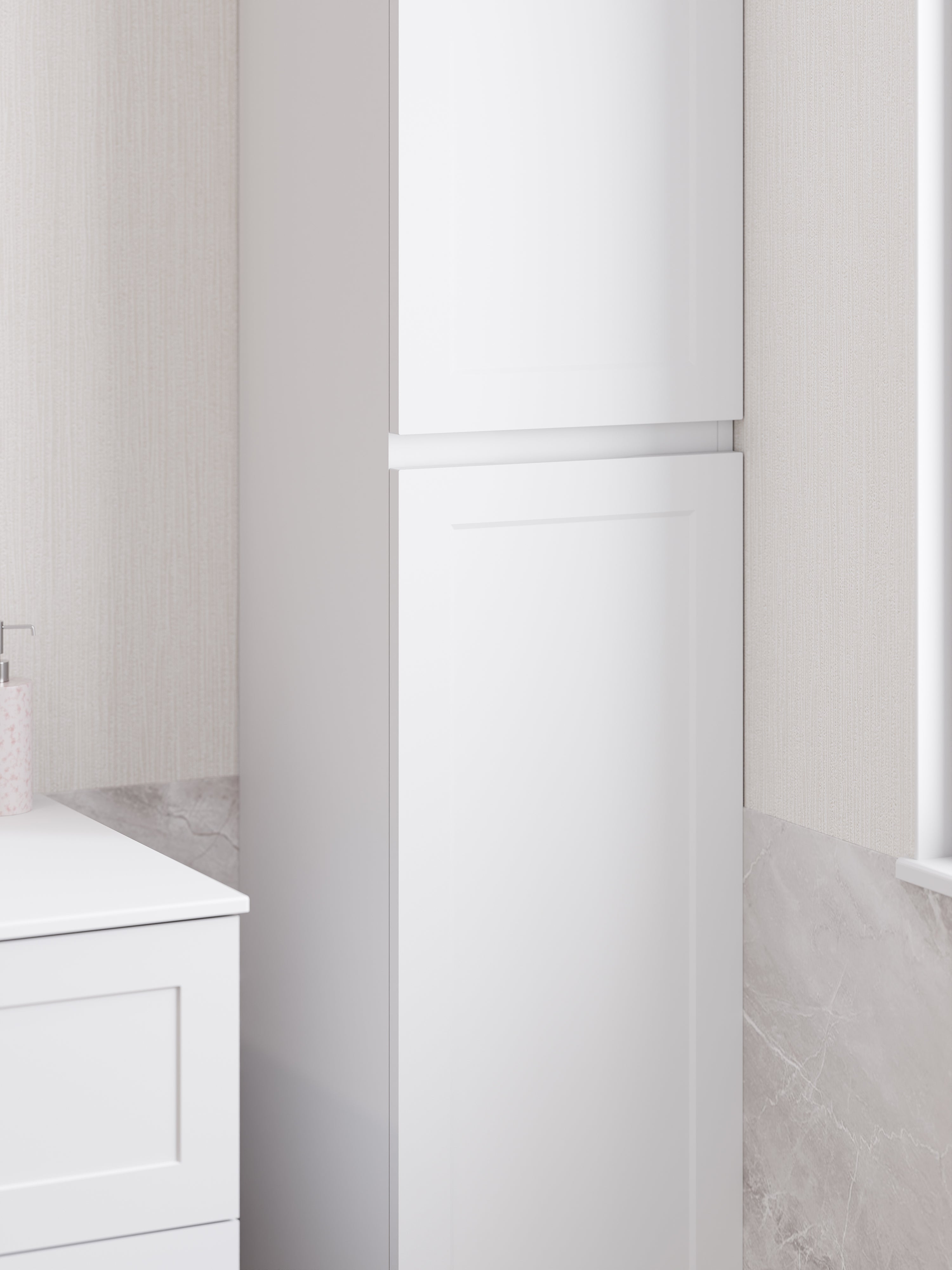 Lineare Tall Bathroom Cabinet | Loft Front