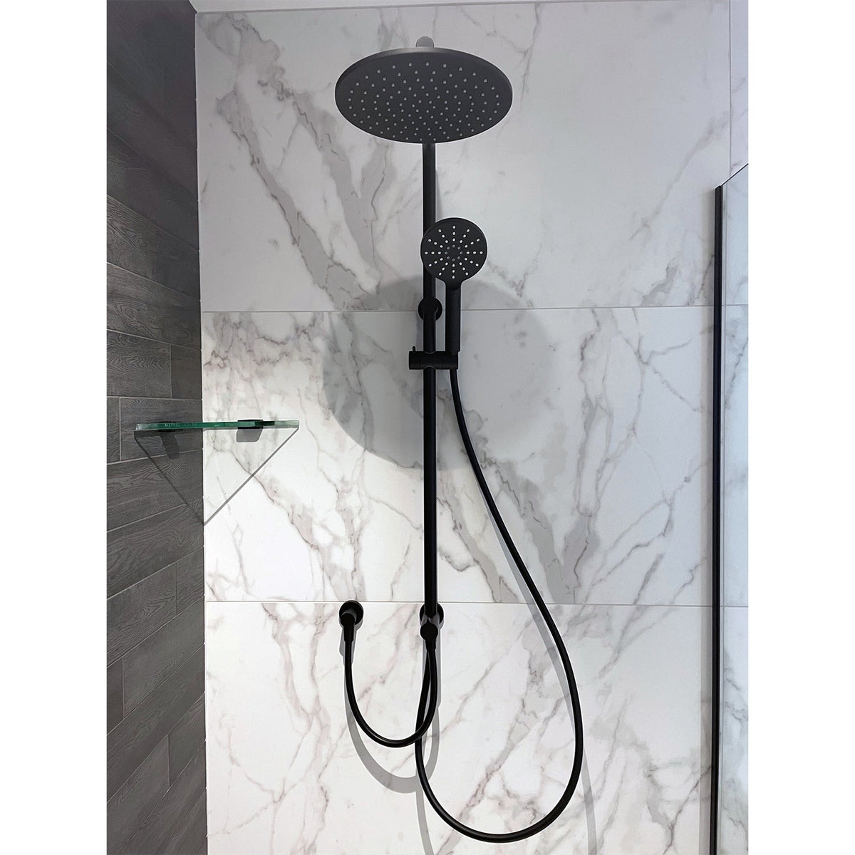 Nature Retrofit Round Shower Column & Elbow Kit
