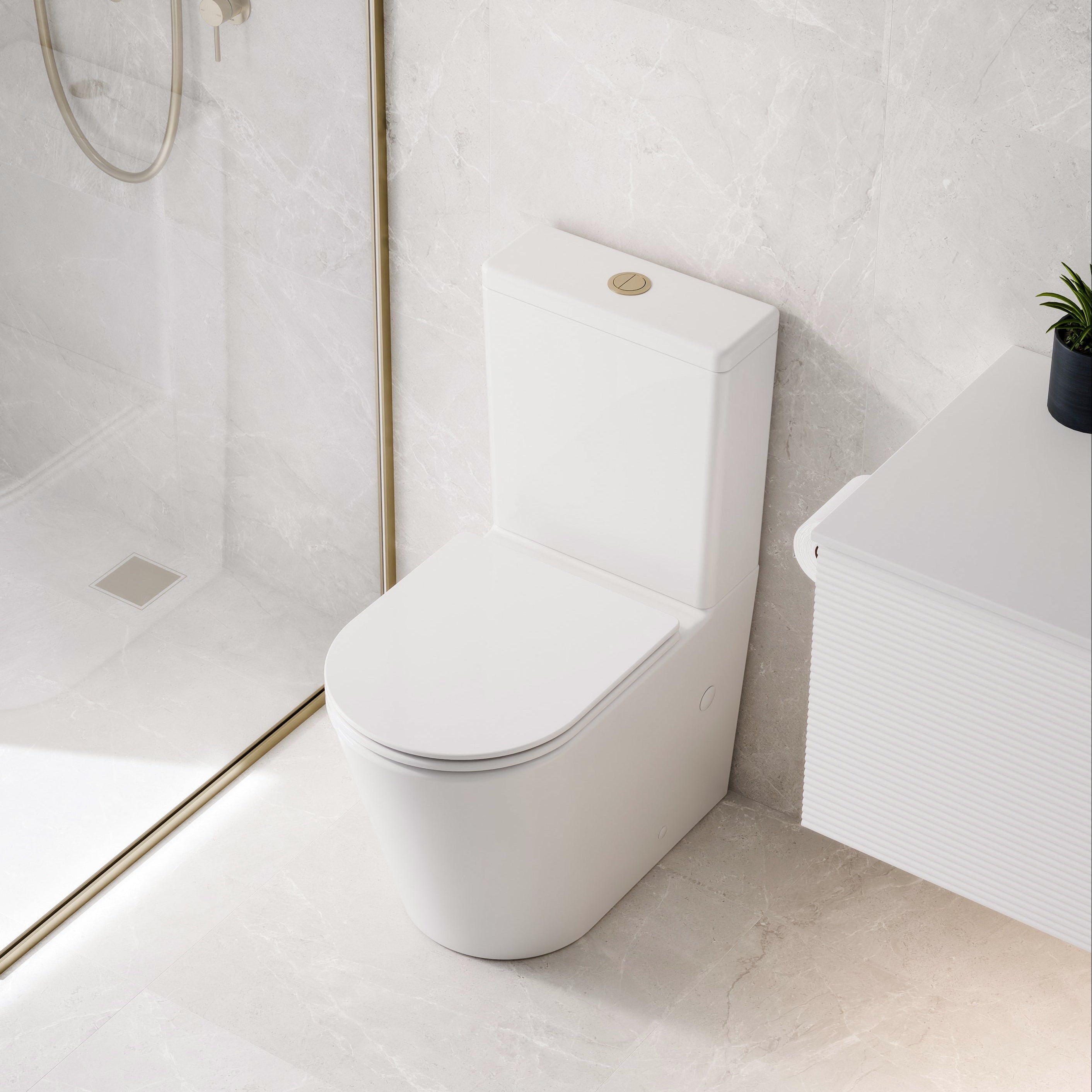 Code Universal Coloured Toilet Flush Buttons - 7 Colours