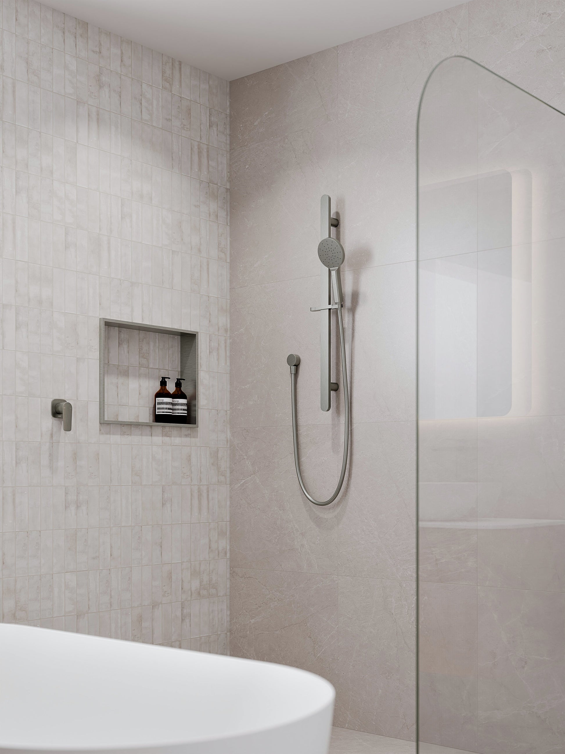 Code Lineare Shower Slide