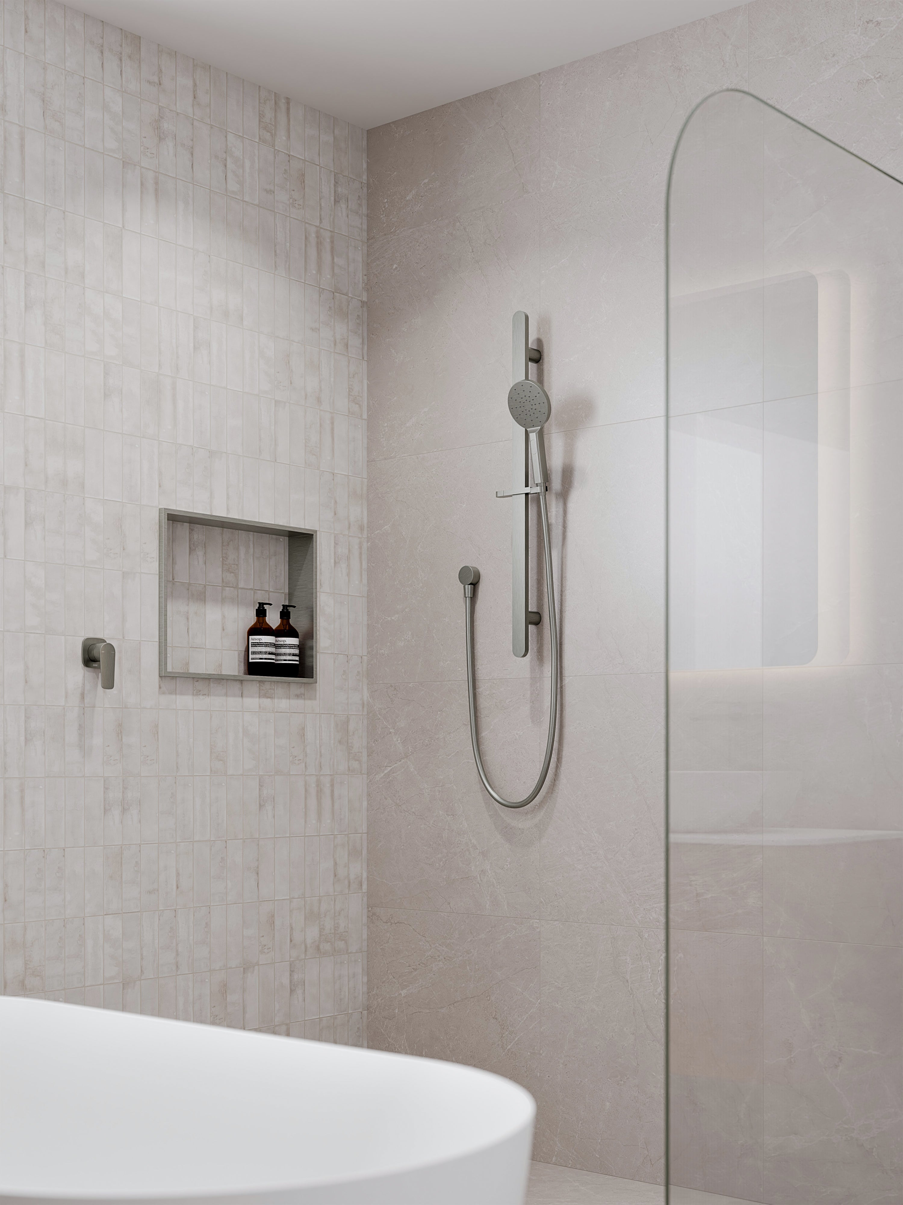 Code Lineare Shower Slide