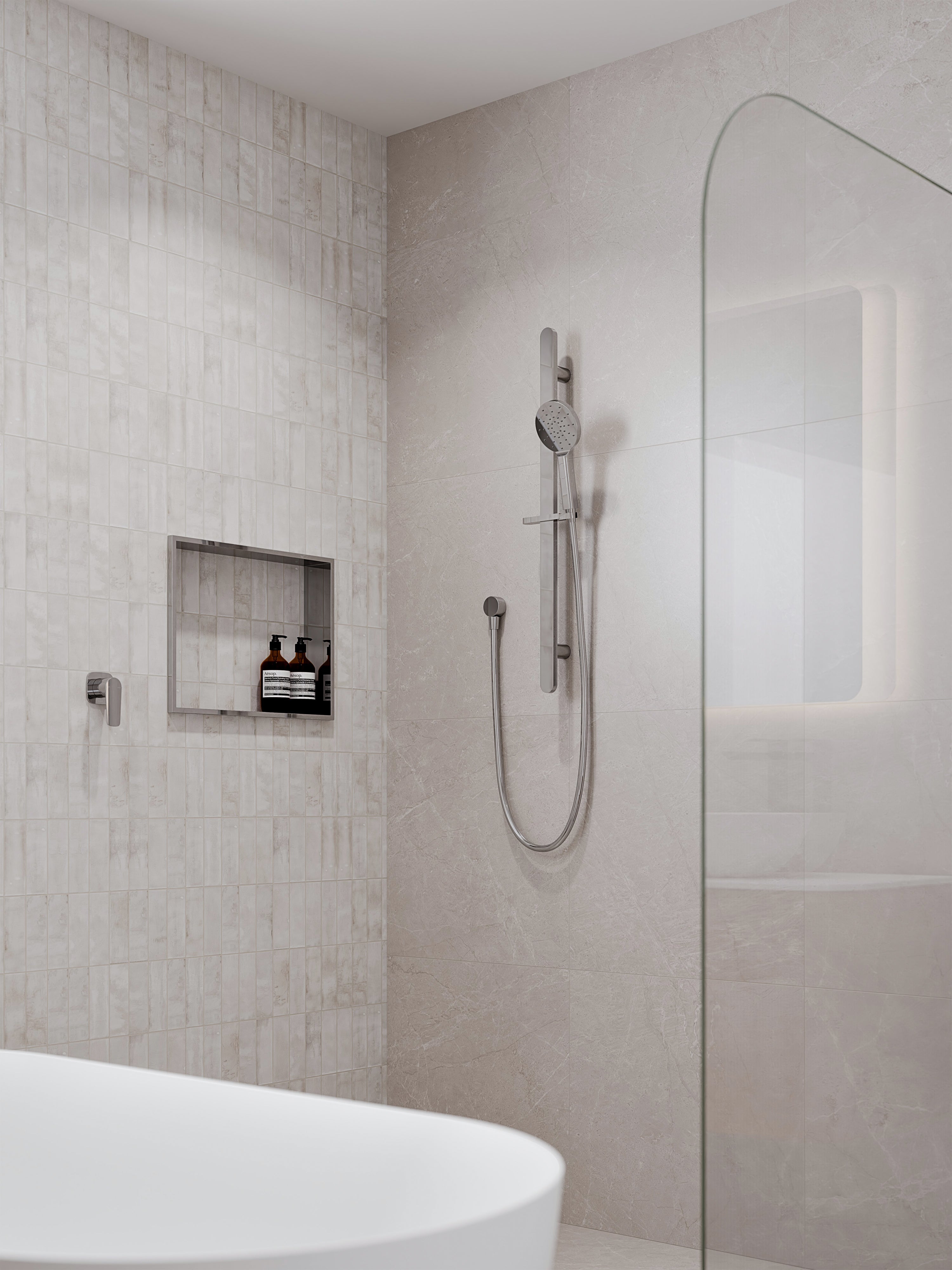 Code Lineare Shower Slide