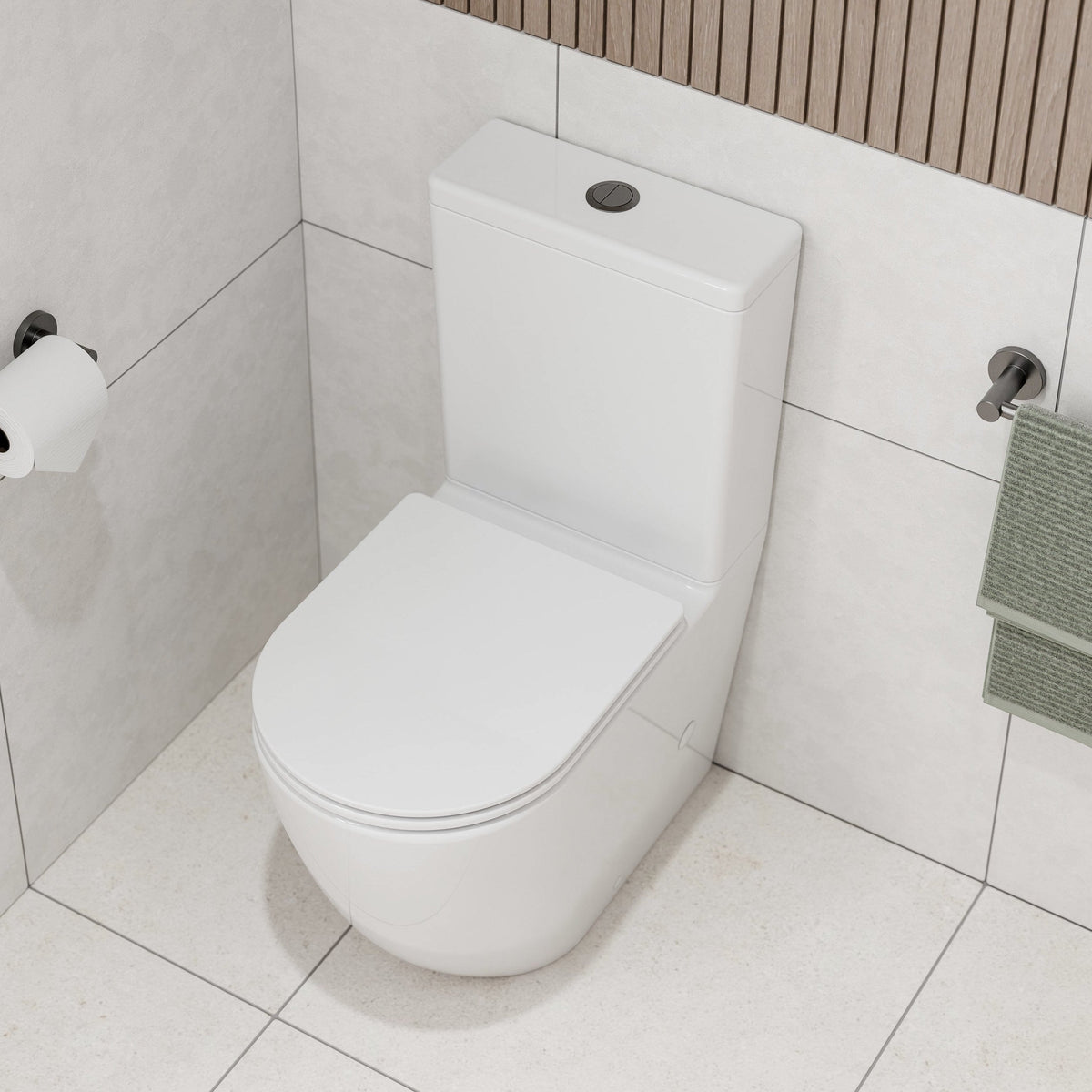 Coloured Toilet Flush Button | 57Ø mm