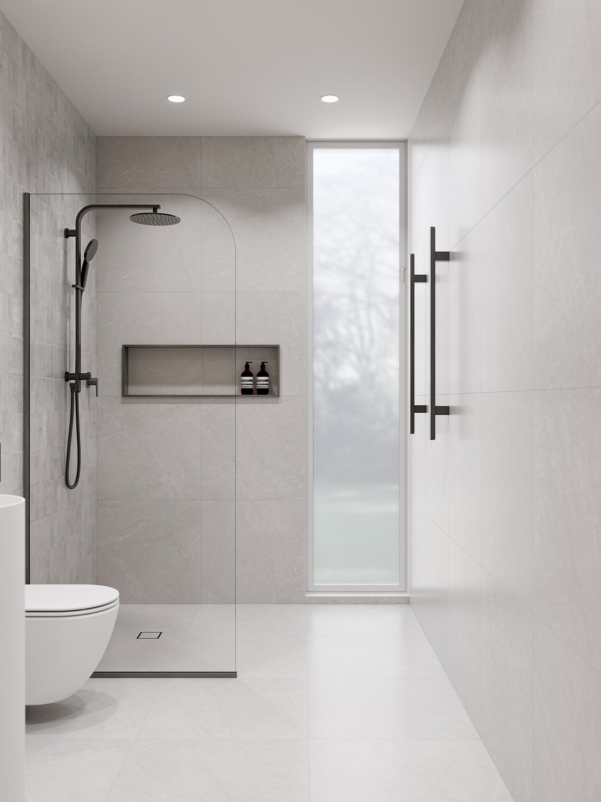 Code Lineare 850 Vertical Heated Towel Rail