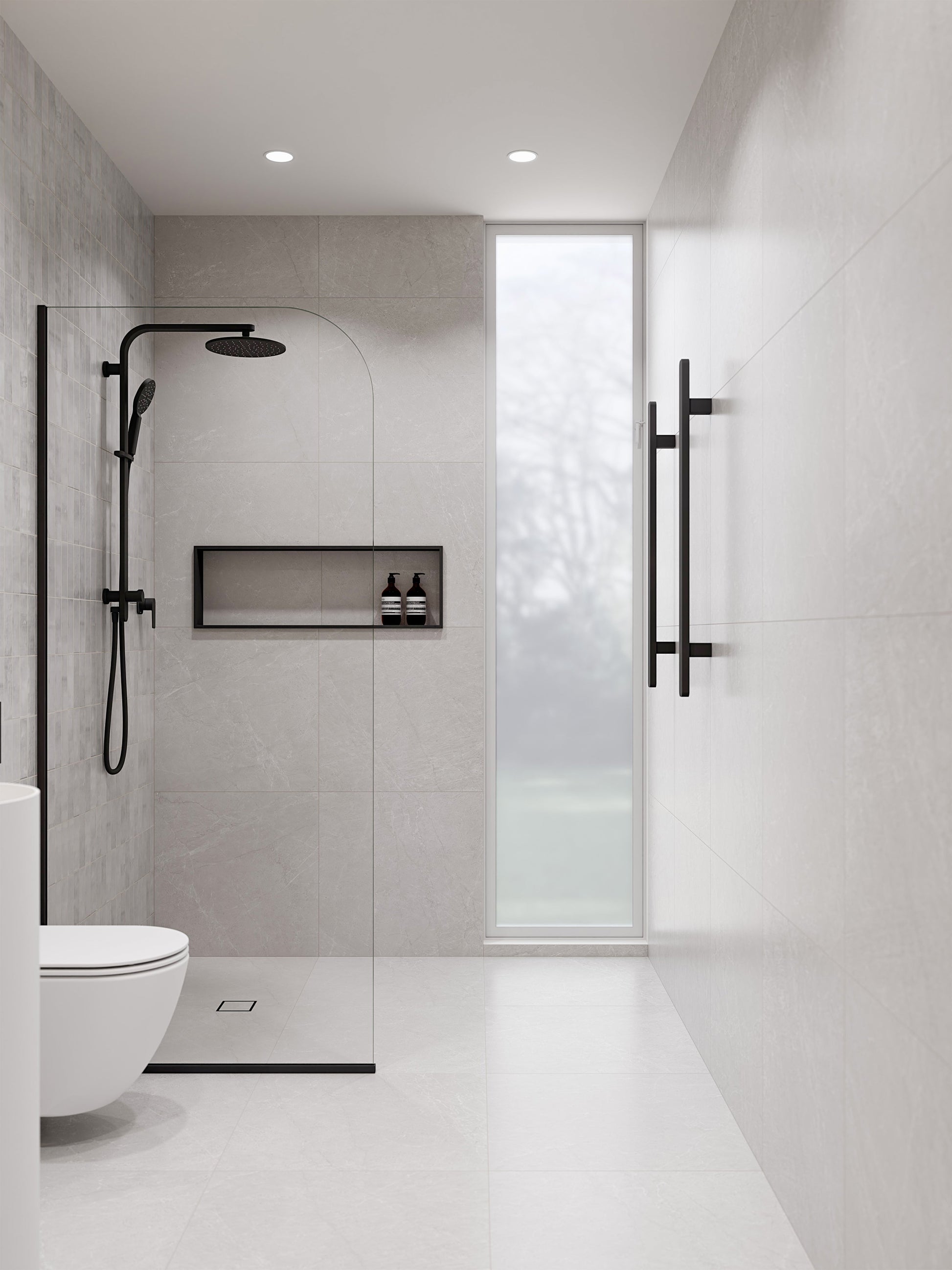 Code Lineare 850 Vertical Heated Towel Rail