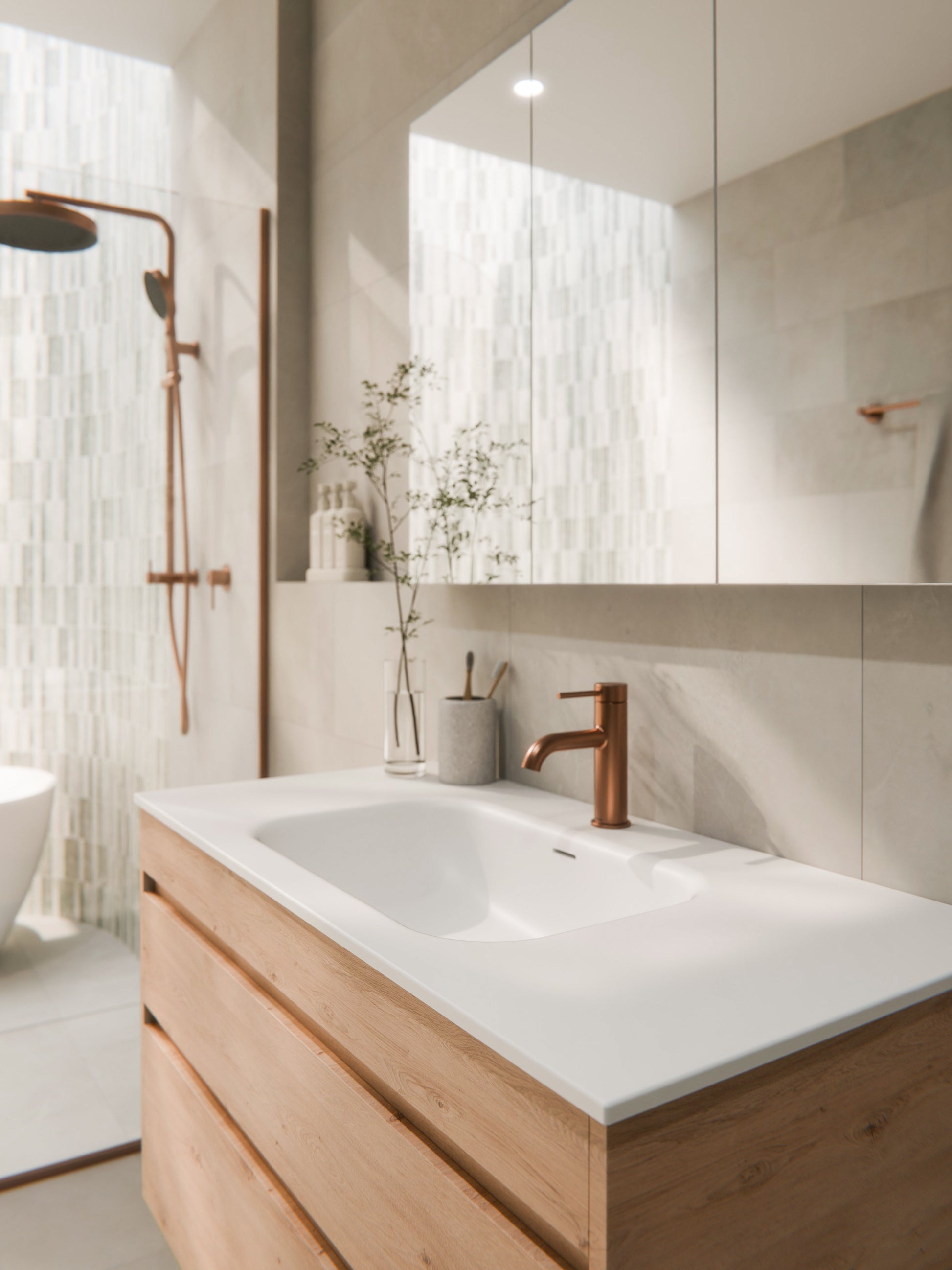 CODE LUXE 600 WALL HUNG VANITY |  2 DRAWER