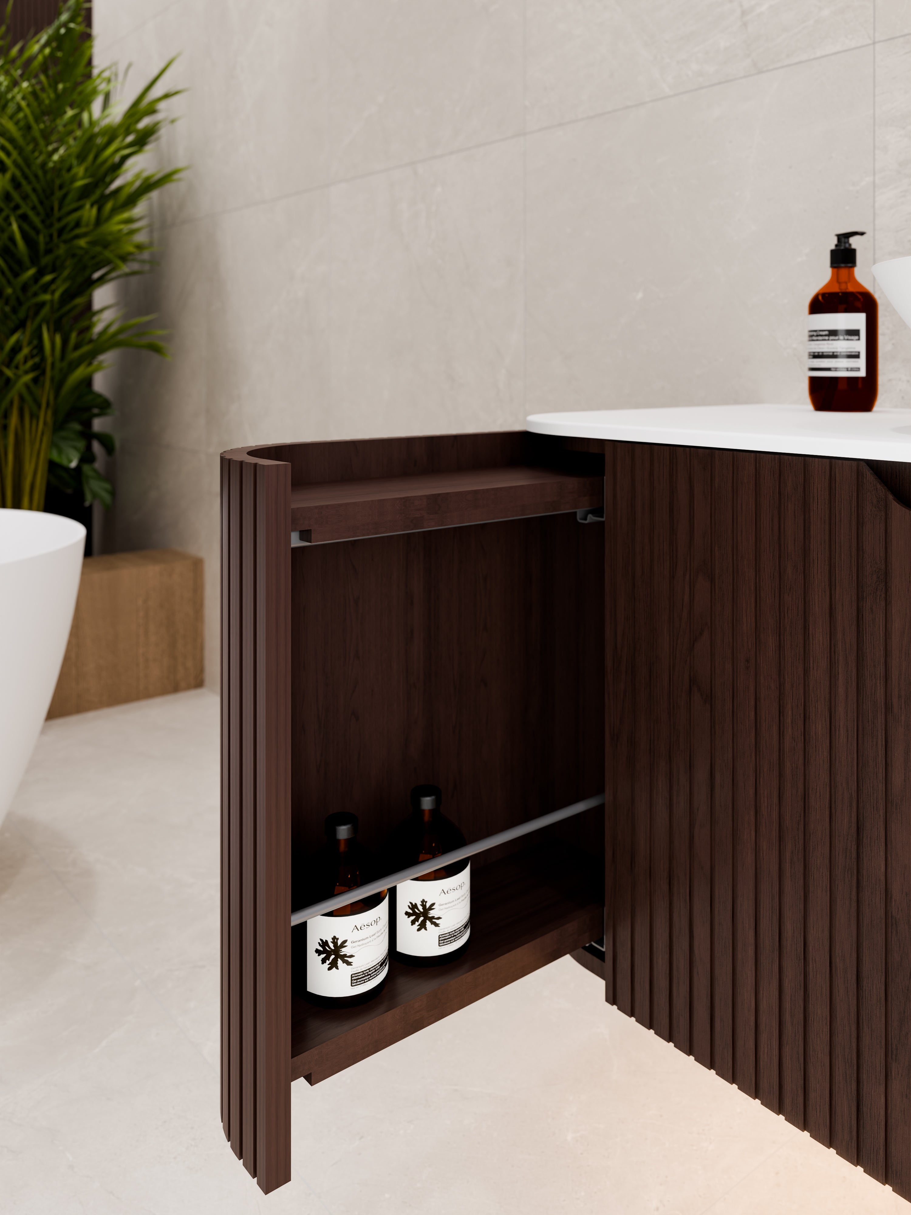 Code Sora 1200 Wall Hung Vanity | Inset Basin