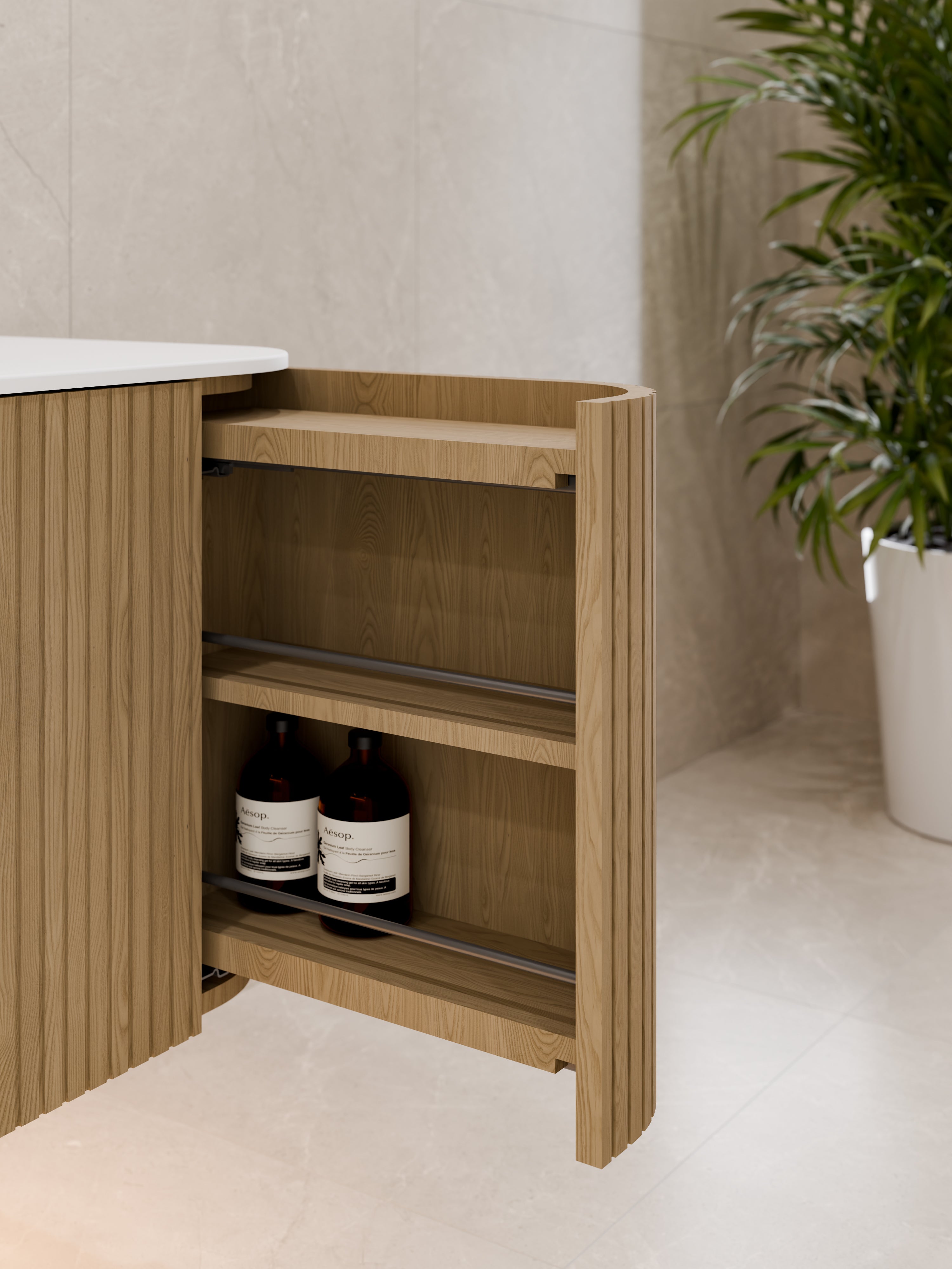 Code Sora 900 Wall Hung Vanity | Inset Basin