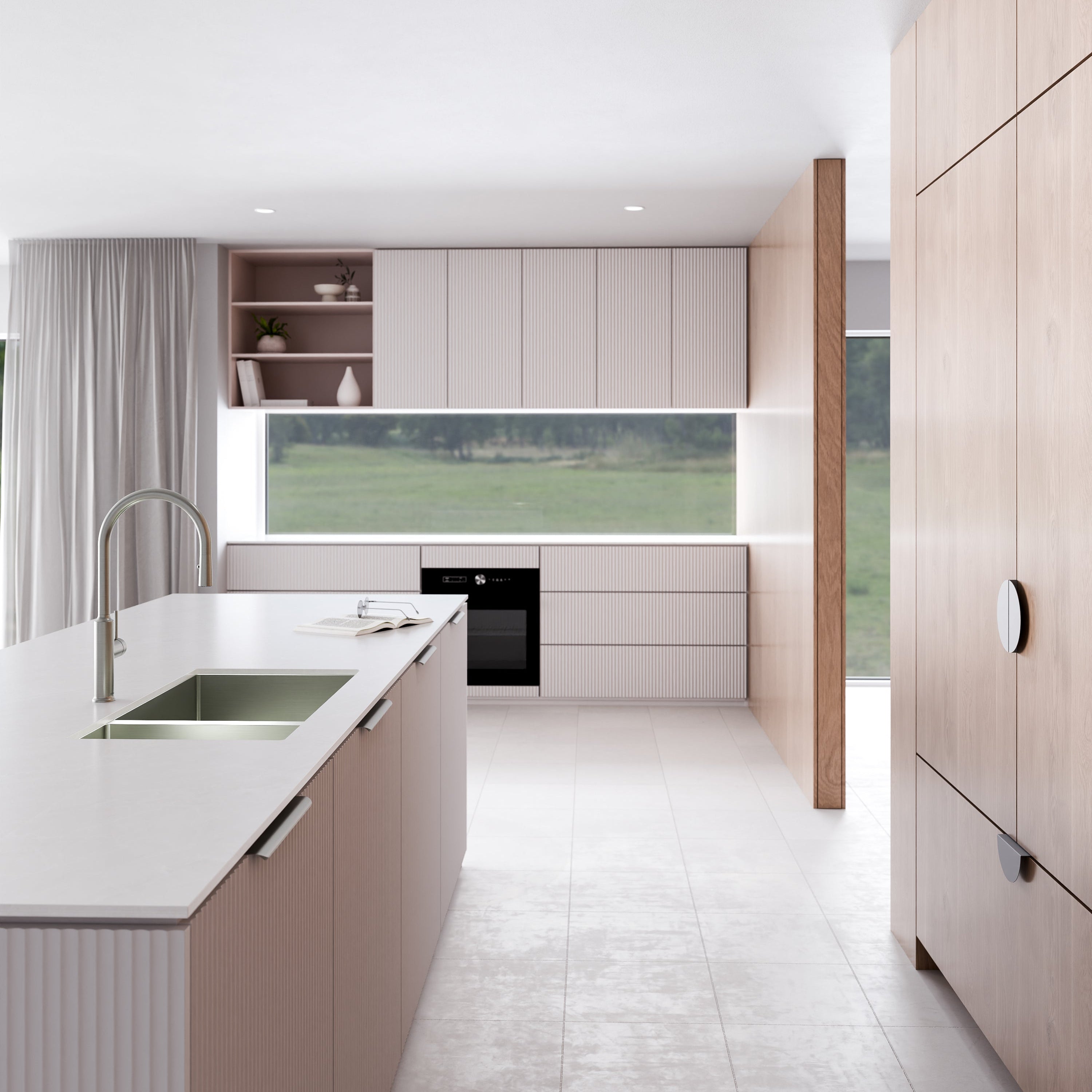 Code Aspen 750 (550+200) Double Bowl Sink