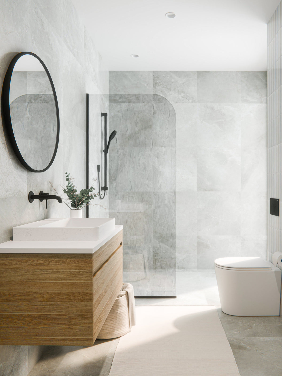 Aspect 700 Round Framed Mirror
