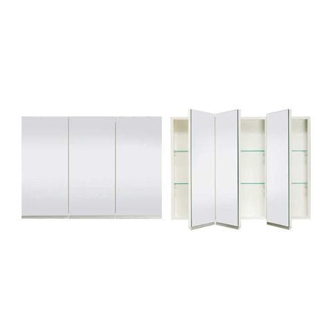 ST MICHEL DANTE PLUS MIRROR CABINET WHITE 1050MM