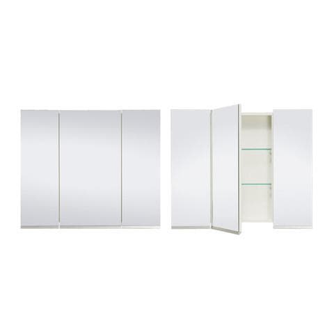 ST MICHEL DANTE PLUS MIRROR CABINET WHITE 900MM