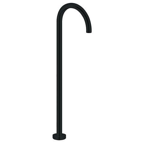 WATERWARE CARBON FLOOR MOUNTED BATH SPOUT BLACK